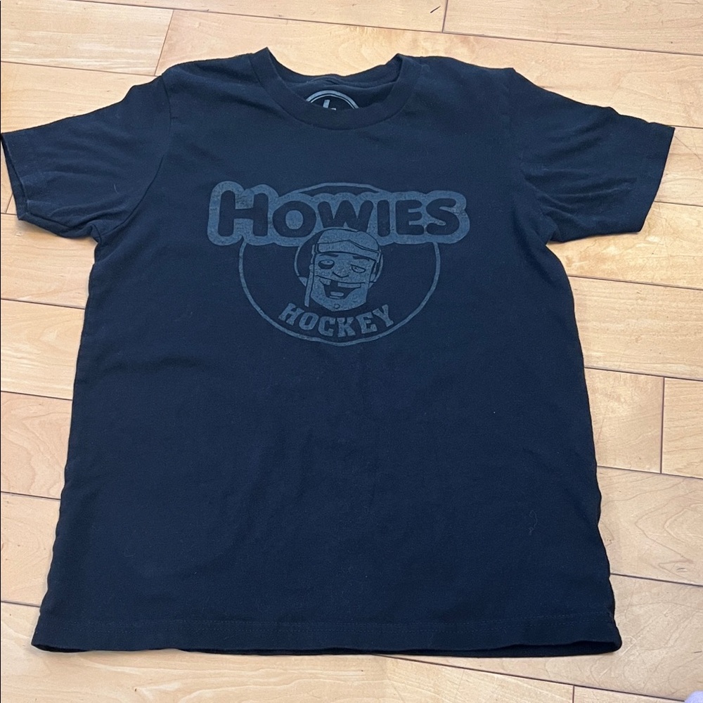 Youth Large Howies Hockey Black T-Shirt